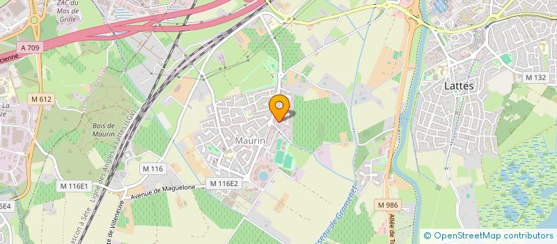 localisation de l'entreprise ESPACE JB AUTO à LATTES