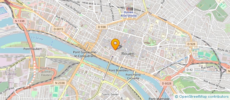 localisation de l'entreprise ESPACE JEANNE D'ARC à ROUEN