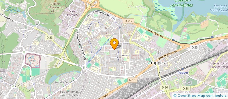 localisation de l'entreprise ESPACE JEU à TRAPPES