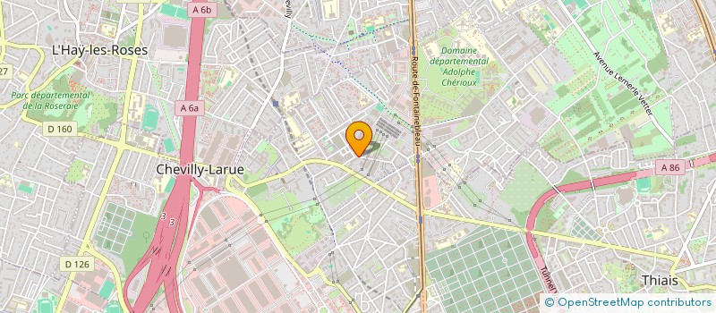 localisation de l'entreprise ESPACE JM  CHEVILLY-LARUE