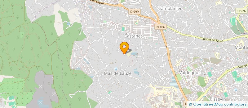 localisation de l'entreprise ESPACE K2  NIMES