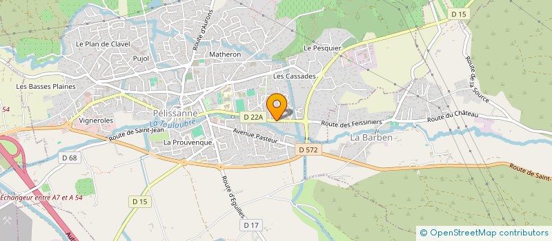 localisation de l'entreprise ESPACE KI-ZEN  PELISSANNE