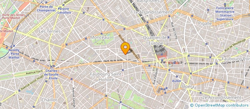 localisation de l'entreprise ESPACE L.C.  PARIS