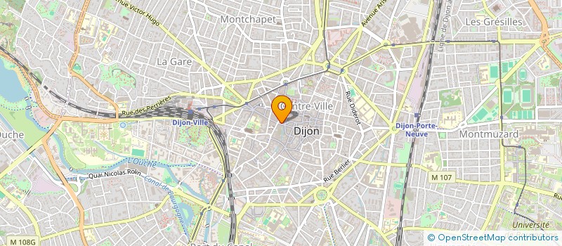 localisation de l'entreprise ESPACE LABO CONTACT à DIJON