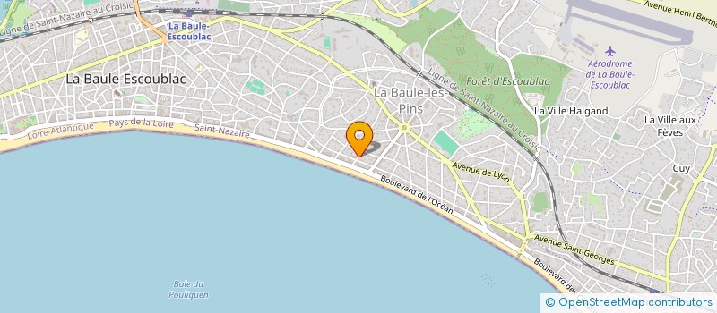 localisation de l'entreprise ESPACE LAJARRIGE à LA BAULE-ESCOUBLAC