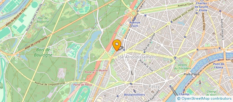 localisation de l'entreprise ESPACE LANNES à PARIS