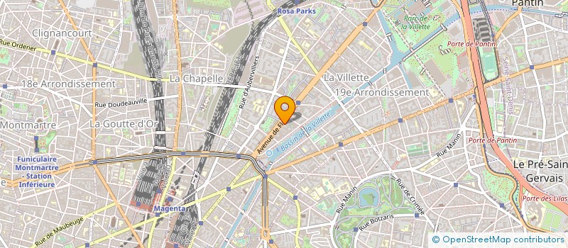 localisation de l'entreprise ESPACE LIBERTE SARL à PARIS