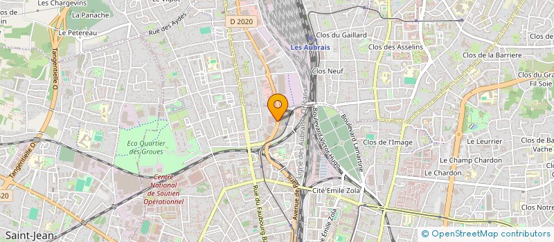 localisation de l'entreprise ESPACE LIBERTY à ORLEANS