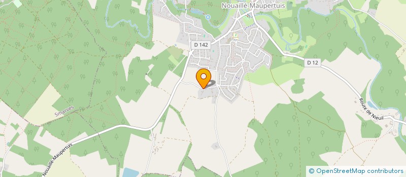 localisation de l'entreprise ESPACE LIGN à NOUAILLE-MAUPERTUIS