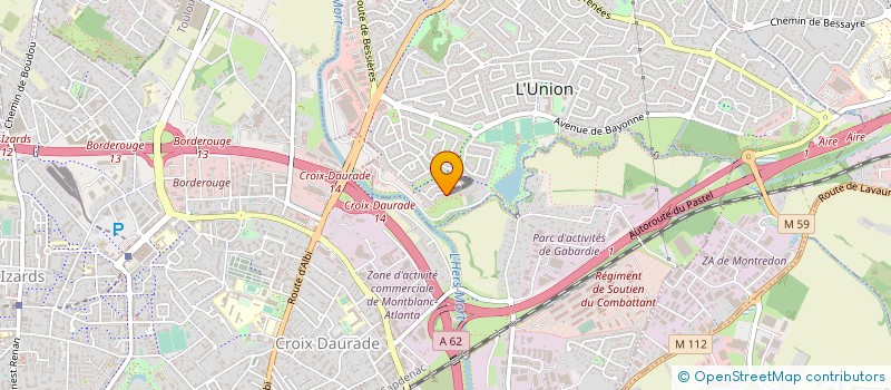 localisation de l'entreprise ESPACE-LIMINAL à L'UNION