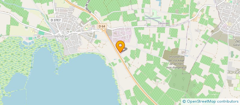 localisation de l'entreprise ESPACE LOCATION 34 à VENDRES