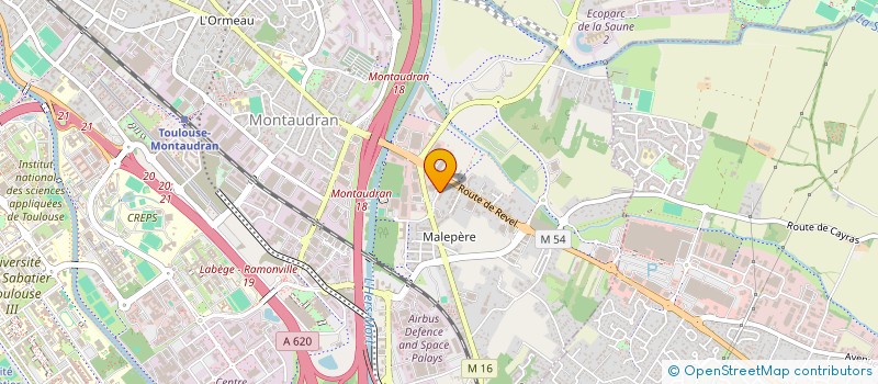 localisation de l'entreprise ESPACE LOISIRS 31 à TOULOUSE