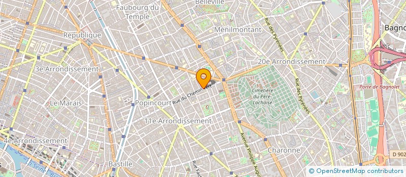 localisation de l'entreprise ESPACE LOISIRS  PARIS