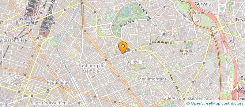 localisation de l'entreprise ESPACE LOISIRS  PARIS