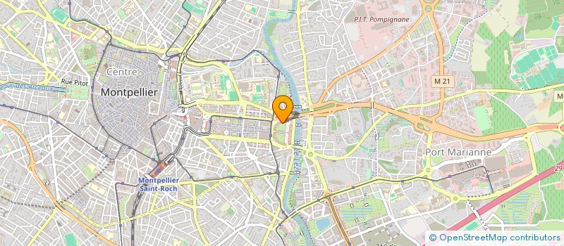 localisation de l'entreprise ESPACE LOISIRS COMMUNICATIONS à MONTPELLIER