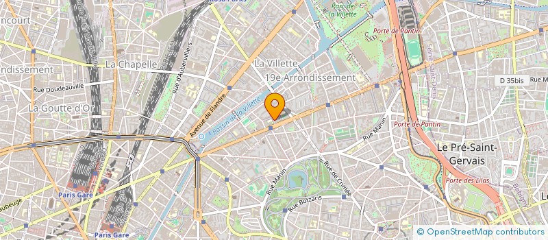 localisation de l'entreprise ESPACE LUDIQUE à PARIS