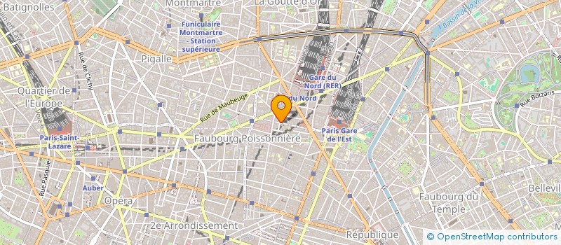 localisation de l'entreprise ESPACE LUNCH  PARIS