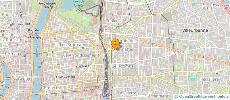 localisation de l'entreprise ESPACE LYON-JAPON  LYON