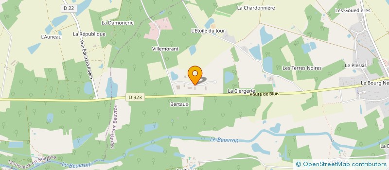 localisation de l'entreprise ESPACE MACARONS  NEUNG-SUR-BEUVRON