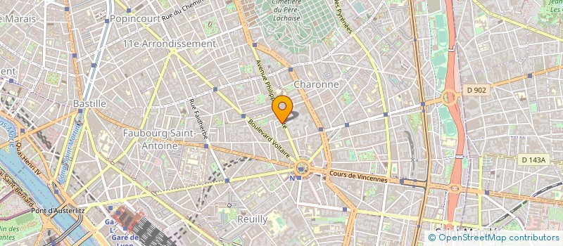 localisation de l'entreprise ESPACE MACINTOSH à PARIS