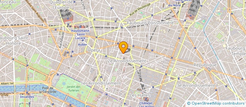 localisation de l'entreprise ESPACE MANAGEMENT à PARIS