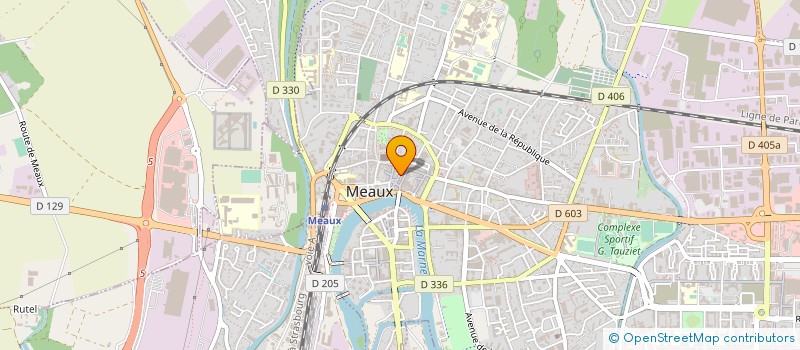 localisation de l'entreprise ESPACE MANUTENTION à MEAUX