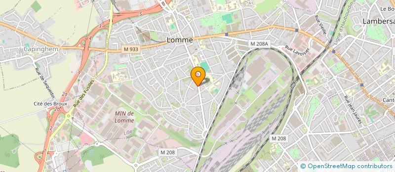 localisation de l'entreprise ESPACE MARX NORD à LILLE
