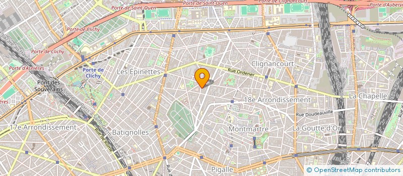 localisation de l'entreprise ESPACE MEDIA COM  PARIS