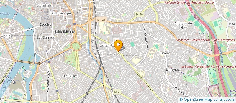 localisation de l'entreprise ESPACE MEDIATION  TOULOUSE