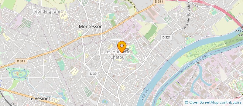localisation de l'entreprise ESPACE MEDICAL CHATOU à CHATOU