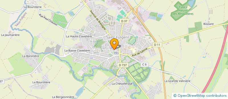 localisation de l'entreprise ESPACE MEDICAL DE LA MAINE  CHAVAGNES-EN-PAILLERS