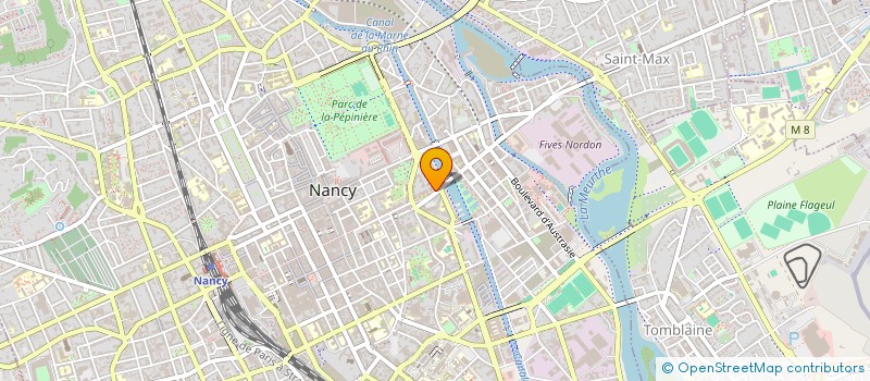 localisation de l'entreprise ESPACE MEDICAL ILE DE CORSE  NANCY