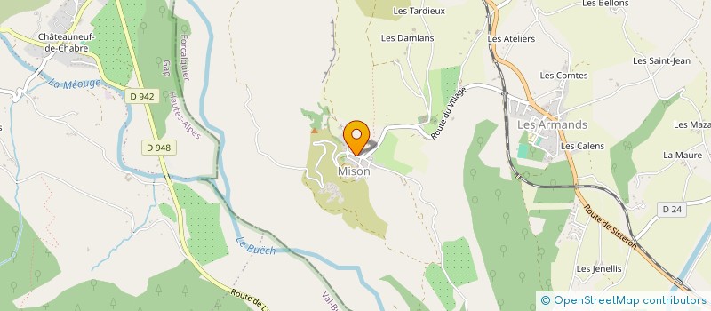 localisation de l'entreprise ESPACE MEDITERRANEE  MISON