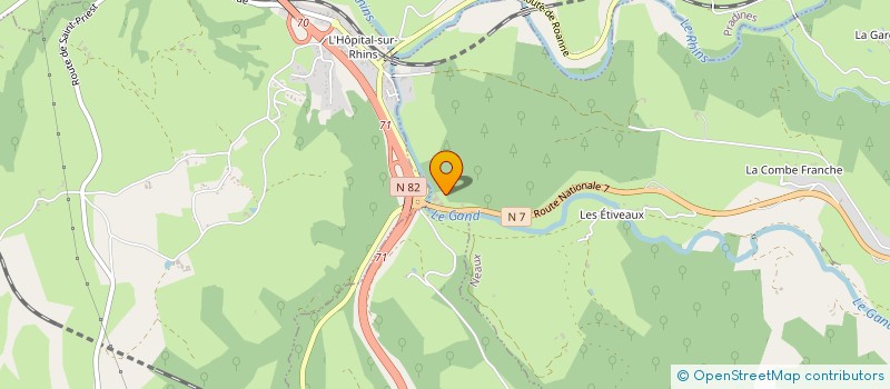 localisation de l'entreprise ESPACE MENUISERIE  NEAUX