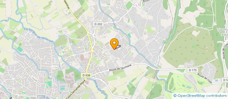 localisation de l'entreprise ESPACE MENUISERIE à L'ISLE-SUR-LA-SORGUE