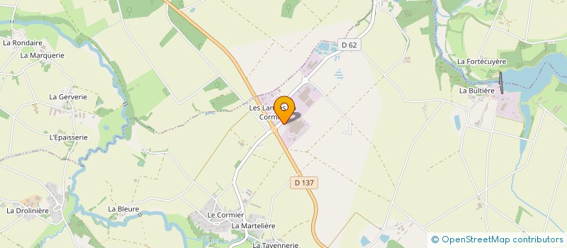 localisation de l'entreprise ESPACE MENUISERIE LAMI à CHAVAGNES-EN-PAILLERS