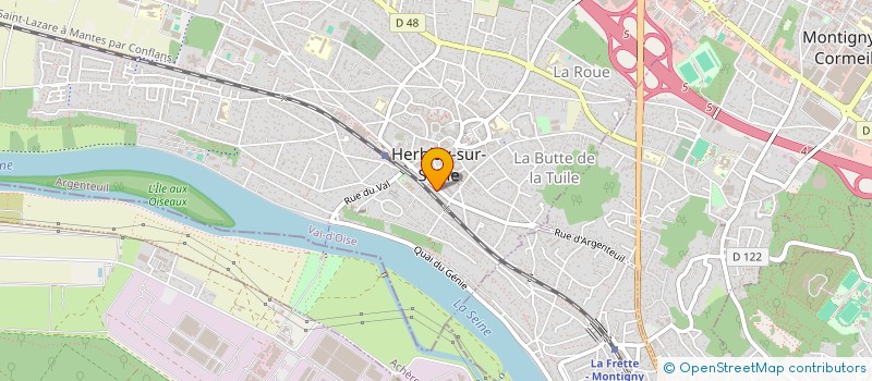 localisation de l'entreprise ESPACE MINCEUR  HERBLAY-SUR-SEINE