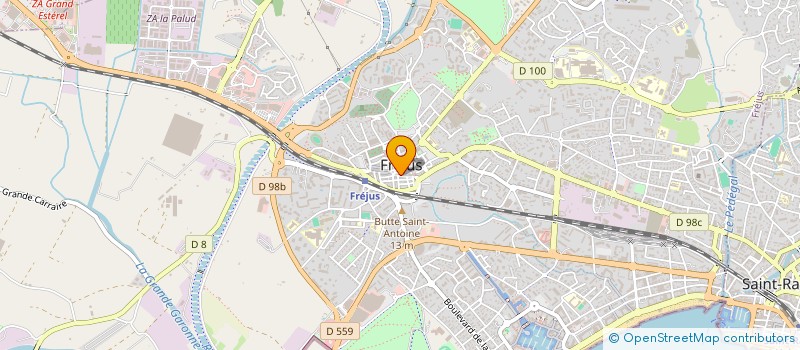 localisation de l'entreprise ESPACE MOBILE à FREJUS