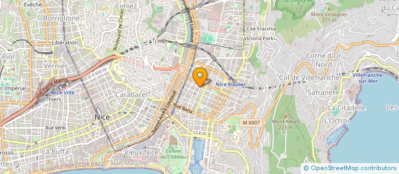 localisation de l'entreprise ESPACE MOBILTREND à NICE