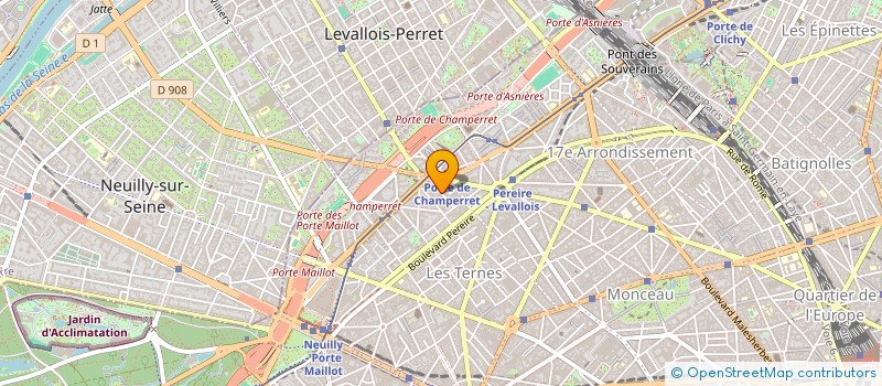 localisation de l'entreprise ESPACE MOOD  PARIS