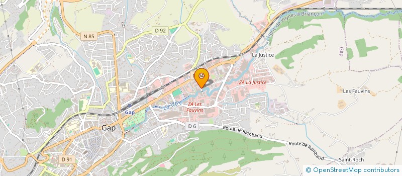 localisation de l'entreprise ESPACE MOTO SHOP  GAP