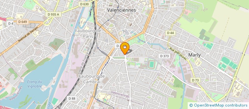 localisation de l'entreprise ESPACE MULTI SERVICE à VALENCIENNES