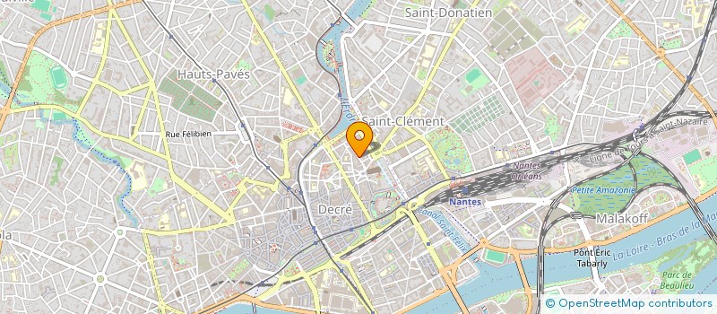 localisation de l'entreprise ESPACE MULTISERVICES à NANTES