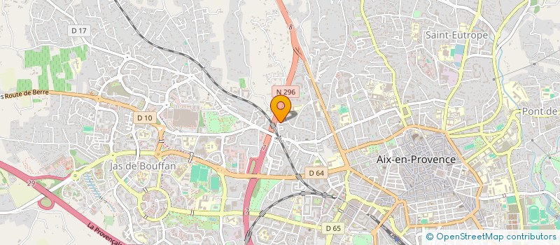 localisation de l'entreprise ESPACE MUSICAL PIANOS JUSTET  AIX-EN-PROVENCE