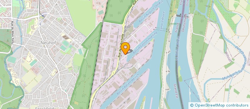 localisation de l'entreprise ESPACE NET AMENAGEMENT à STRASBOURG
