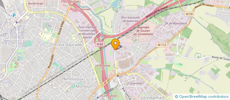 localisation de l'entreprise ESPACE NETTOYAGE à TOULOUSE