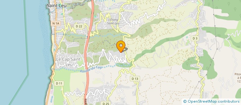 localisation de l'entreprise ESPACE NETTOYAGE OI  SAINT-LEU