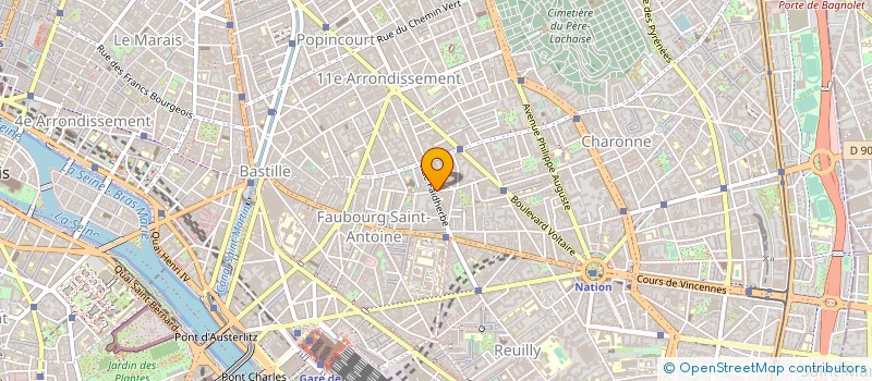 localisation de l'entreprise ESPACE NUMERO UN  PARIS