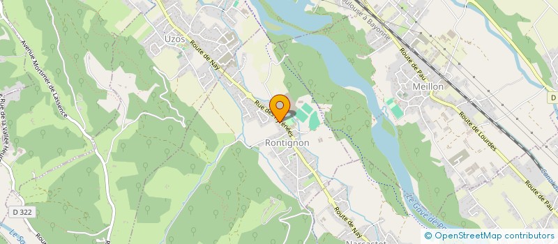 localisation de l'entreprise ESPACE OSMOSE  RONTIGNON