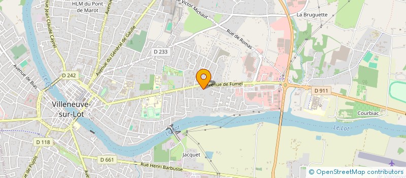 localisation de l'entreprise ESPACE OUTIRAMA à VILLENEUVE-SUR-LOT